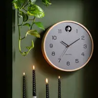 Present Time Karlsson Natural Cuckoo Wall Clock